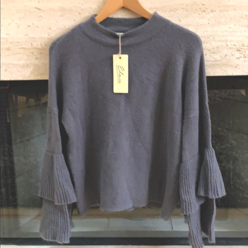 Elam sweater with bell sleeves